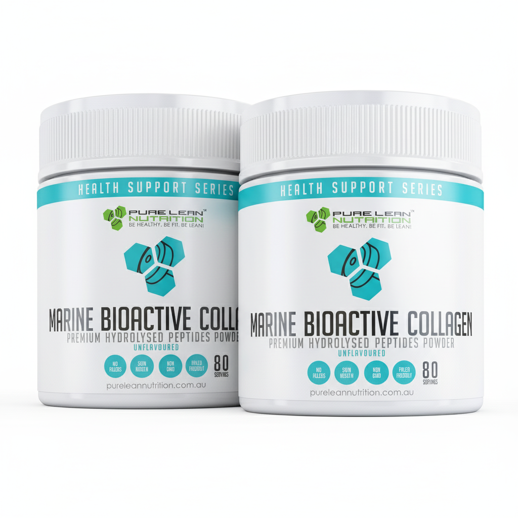 160 Servings Marine Collagen Bioactive Peptides Powder Beauty Glow for Skin Nails